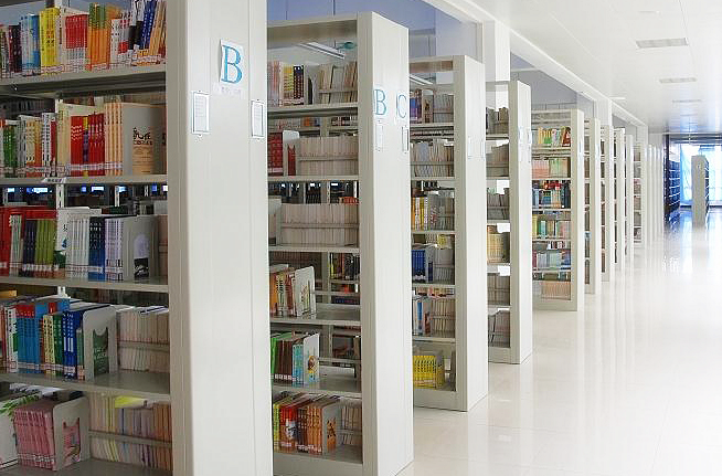 海發鋼制書架，圖書館書架、圖書館密集架、圖書館桌椅專業生產，品質保障。